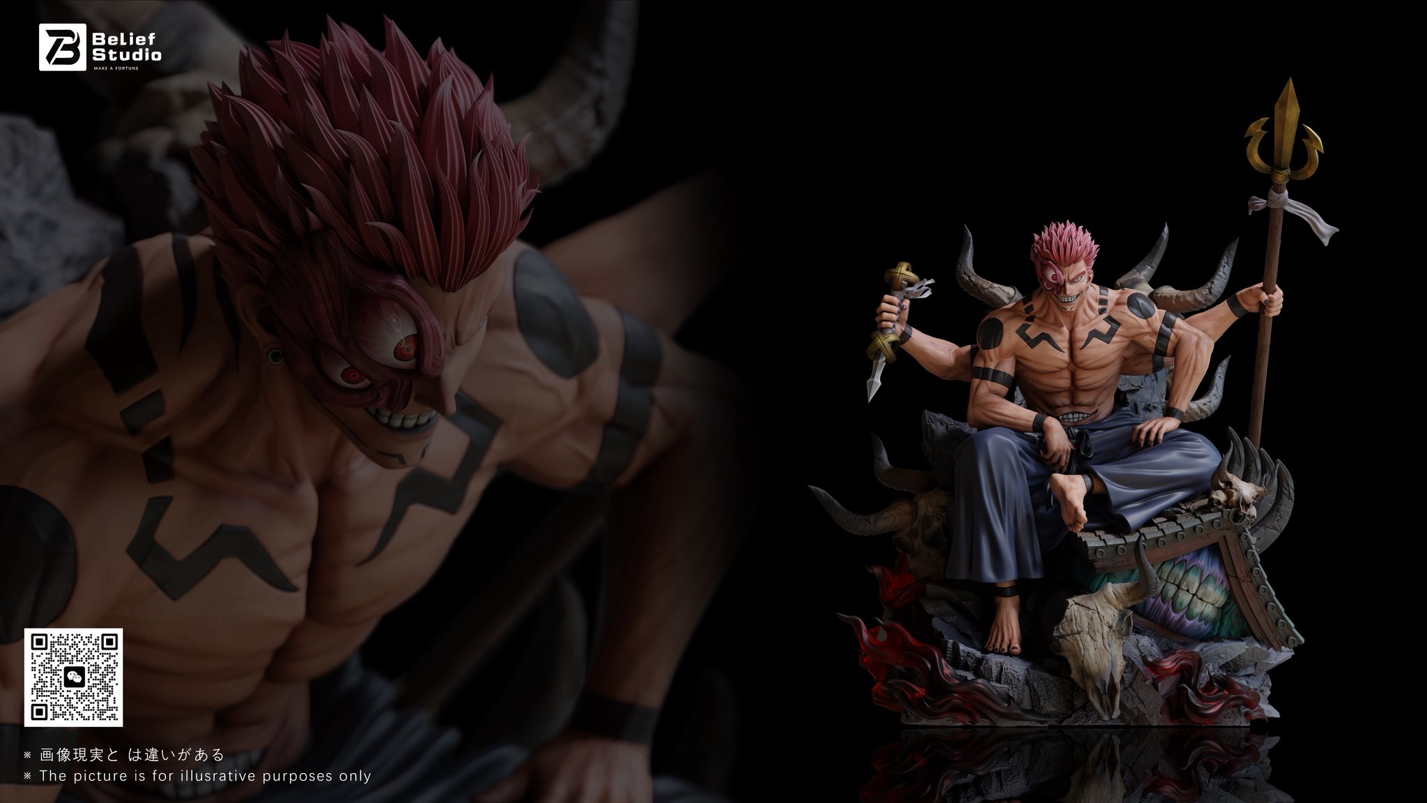 Ryomen Sukuna - Jujutsu Kaisen - Belief Studio - Image 7