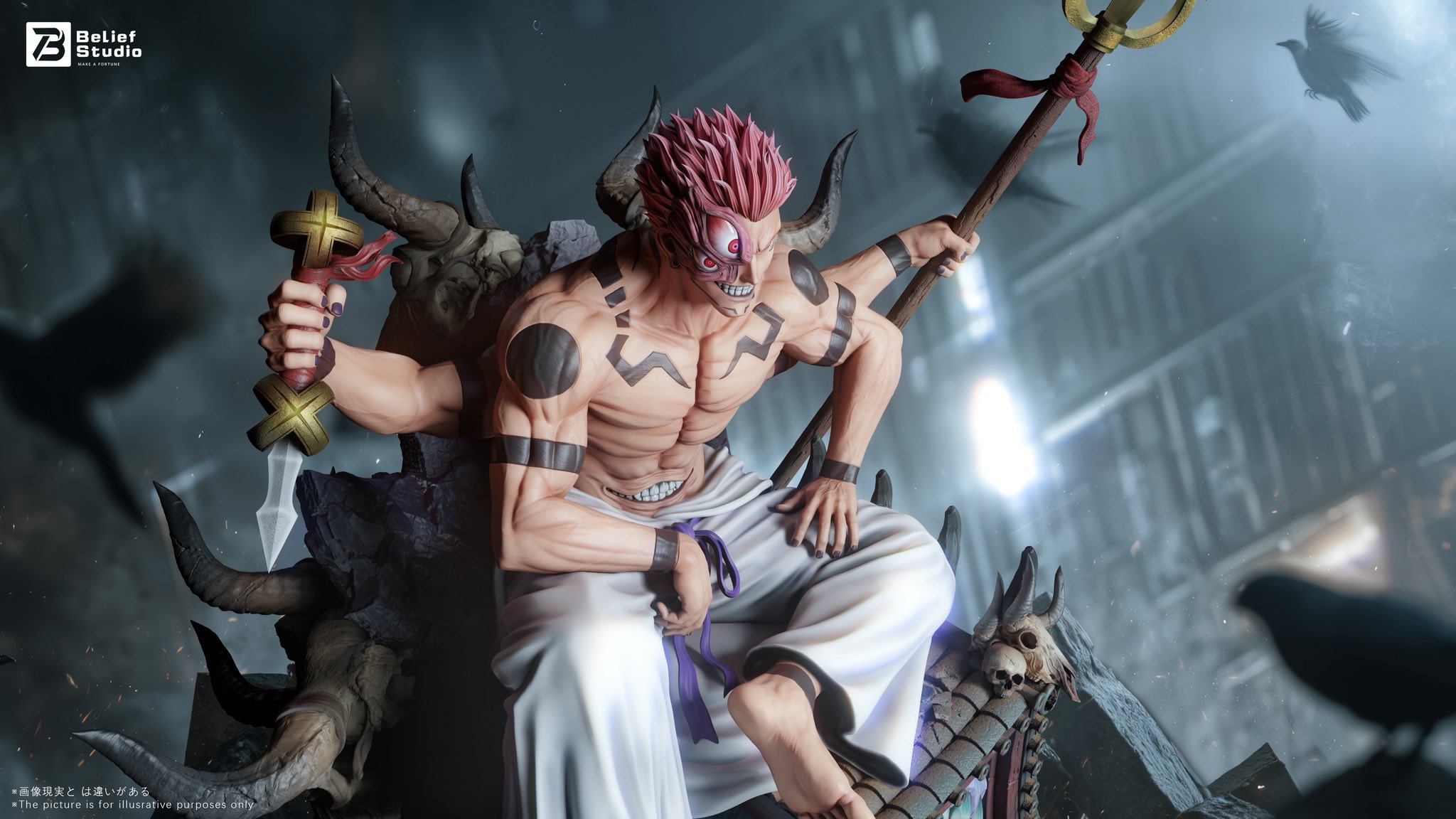 Ryomen Sukuna - Jujutsu Kaisen - Belief Studio