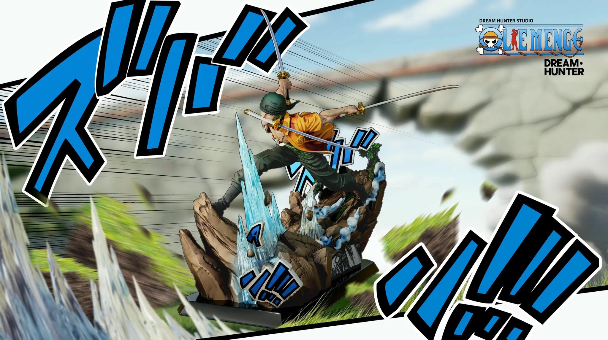Roronoa Zoro & Sanji - One Piece - Dream Hunter Studio - Image 6
