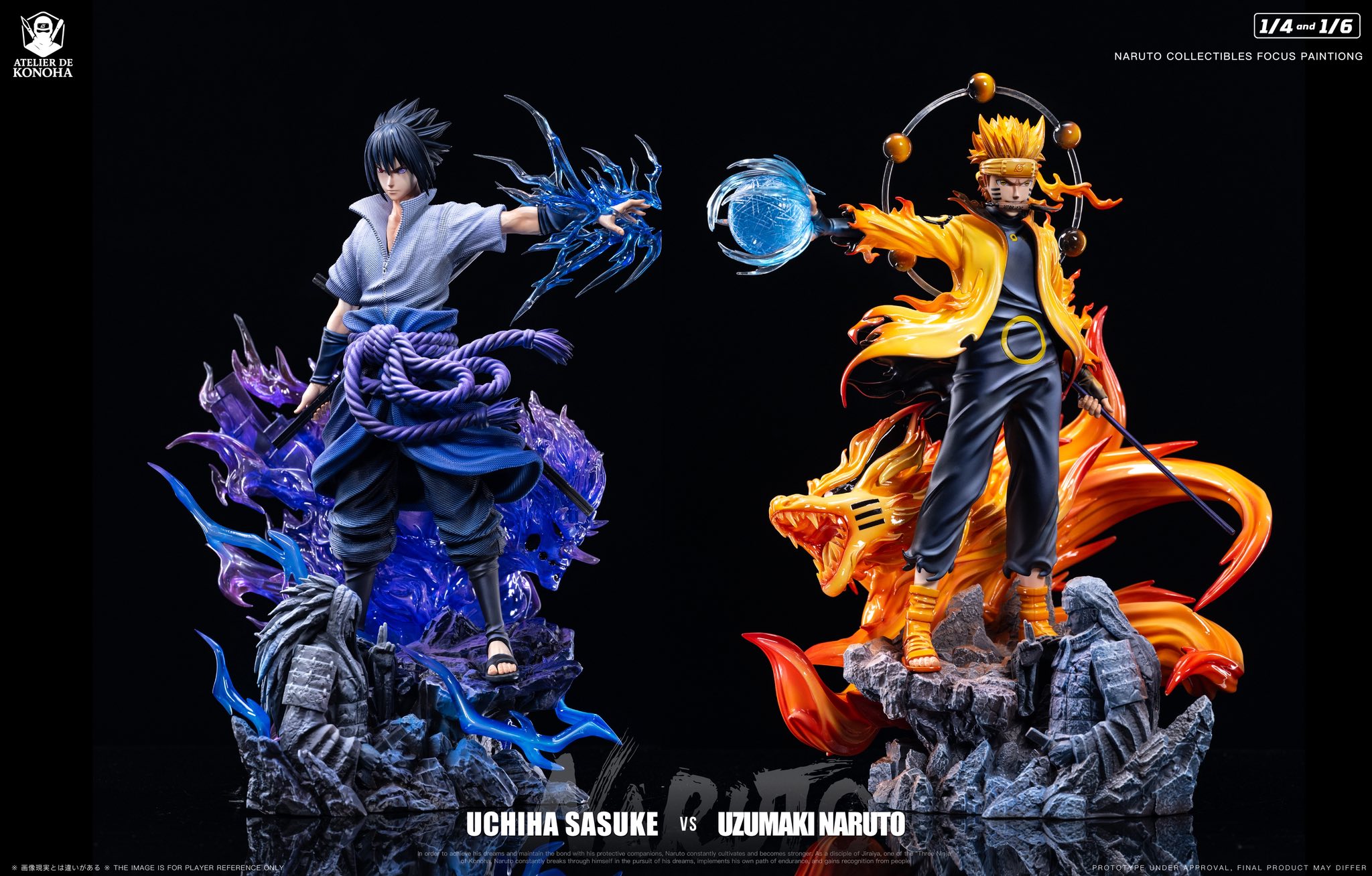 Uzumaki Naruto & Uchiha Sasuke - Naruto - ATELIER DE KONOHA Studio - Image 8