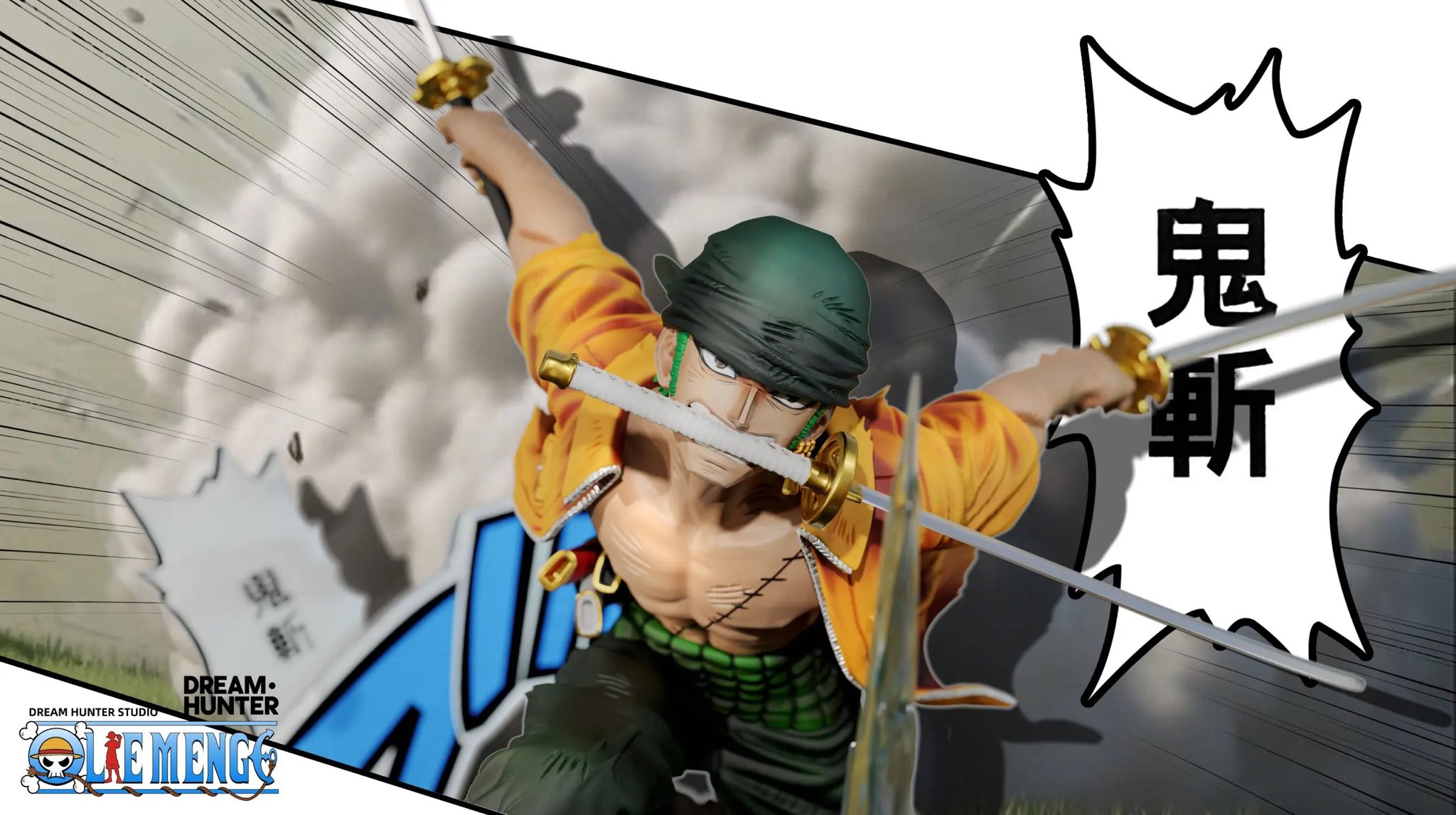 Roronoa Zoro & Sanji - One Piece - Dream Hunter Studio - Image 5