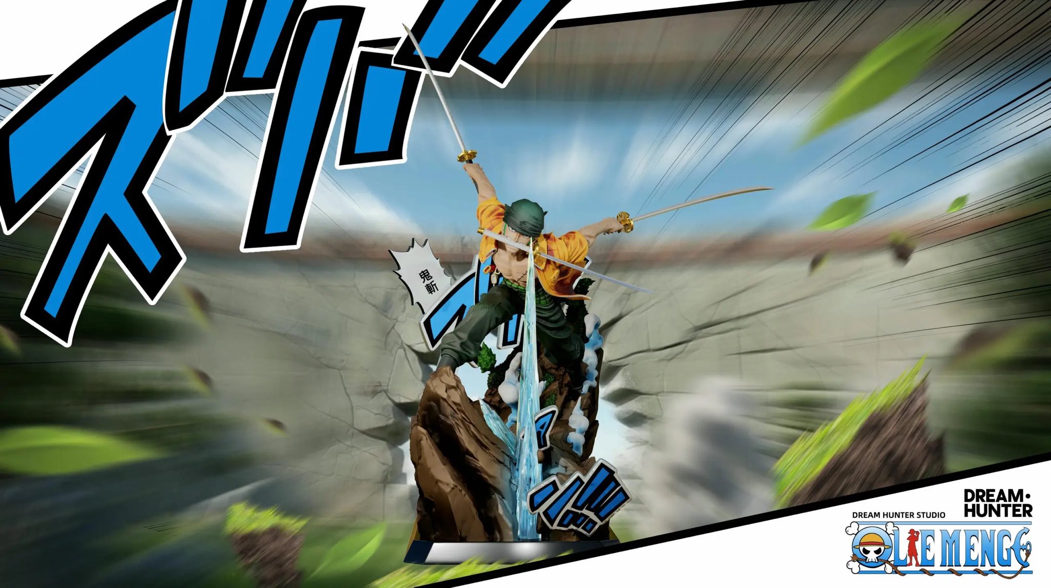 Roronoa Zoro & Sanji - One Piece - Dream Hunter Studio
