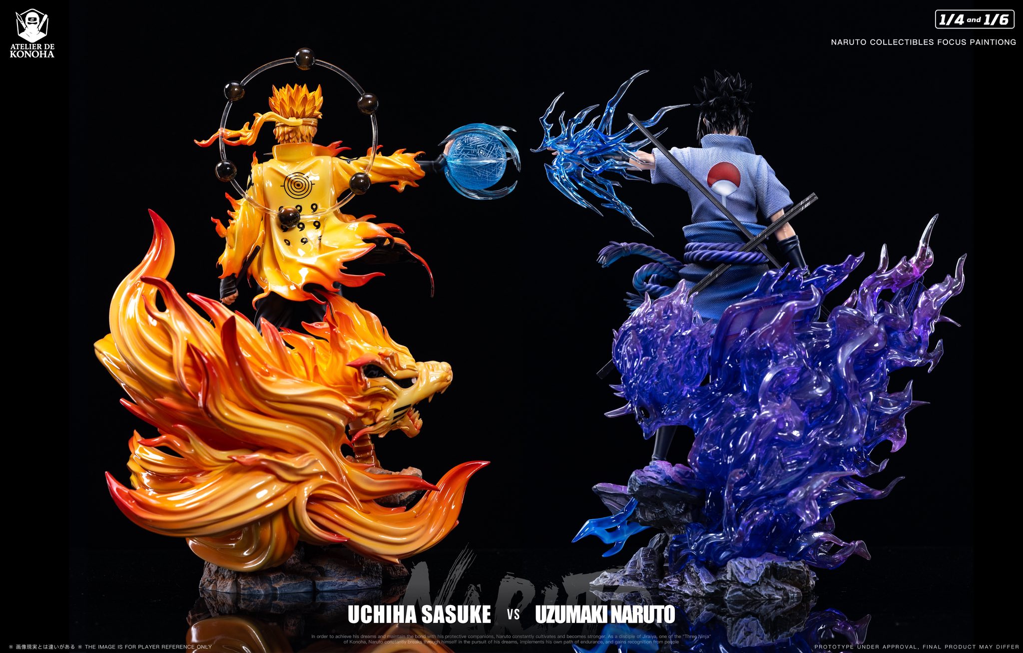 Uzumaki Naruto & Uchiha Sasuke - Naruto - ATELIER DE KONOHA Studio - Image 7