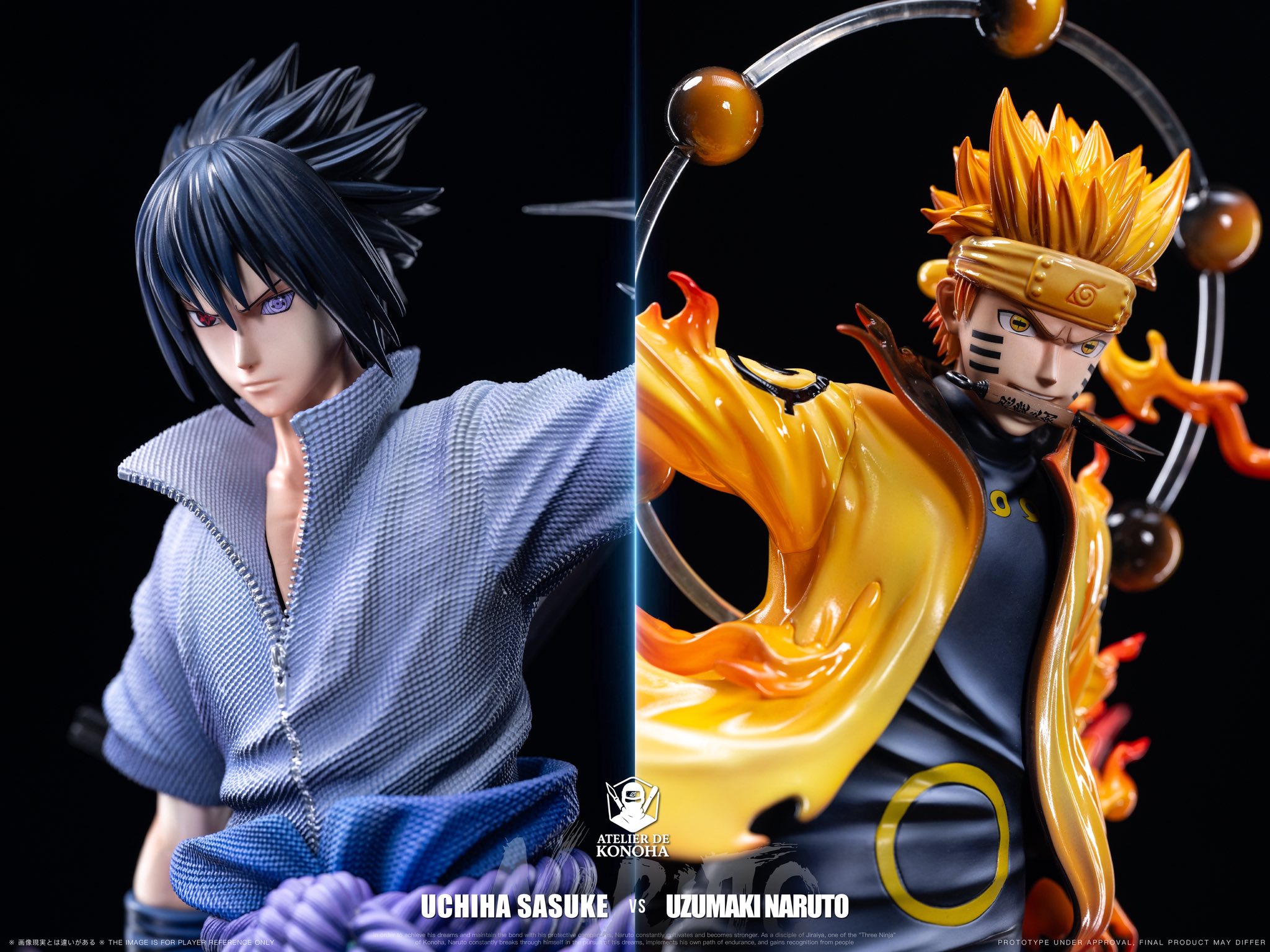 Uzumaki Naruto & Uchiha Sasuke - Naruto - ATELIER DE KONOHA Studio - Image 2