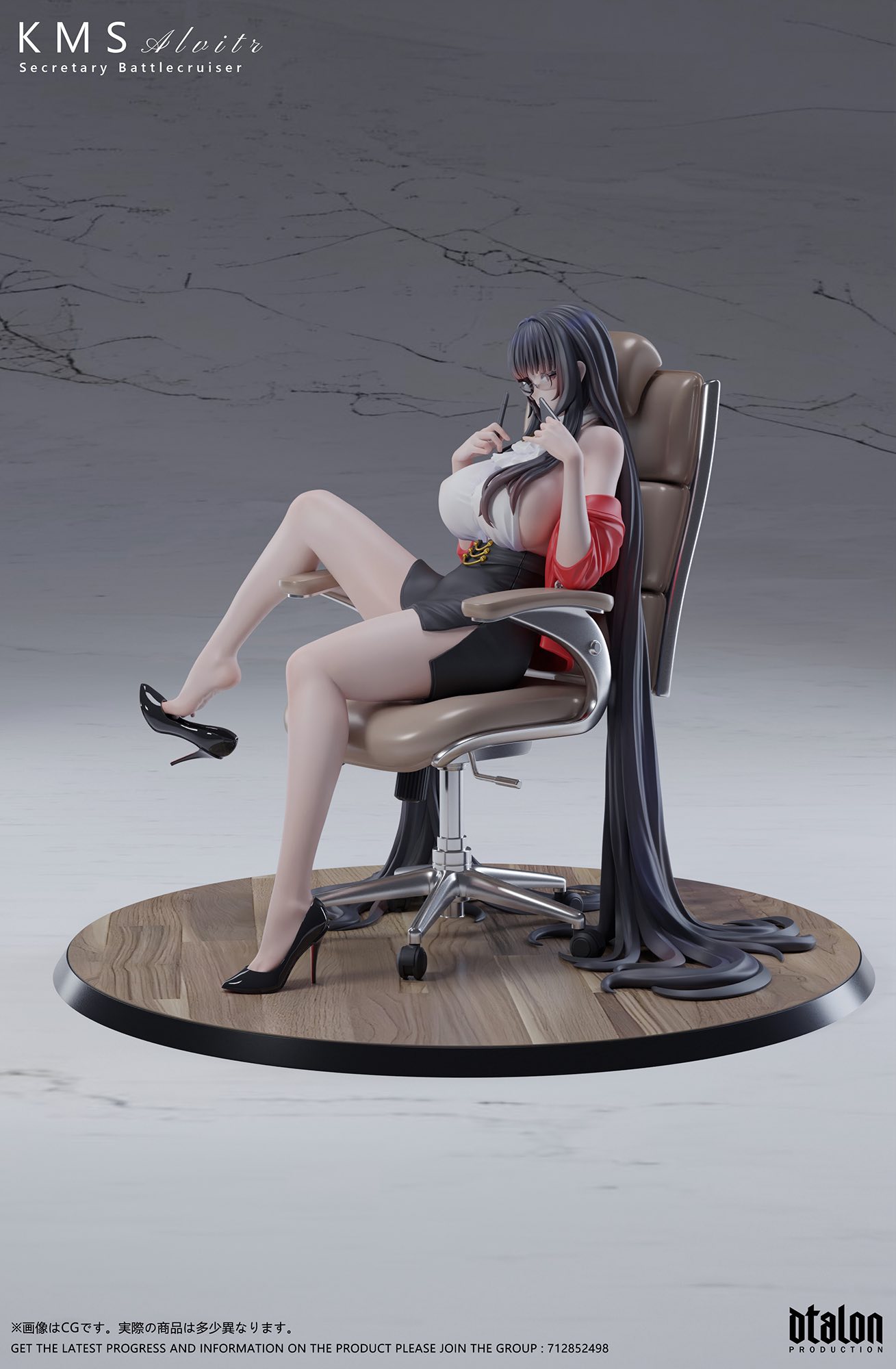 Secretary Alvitr - Azur Lane - Dtalon Studio - Image 2