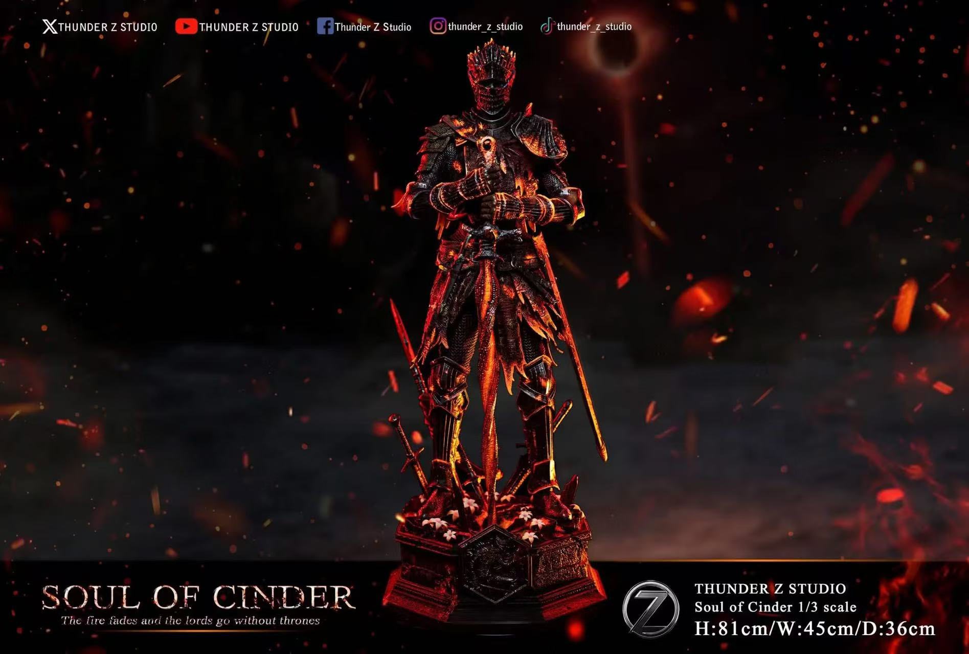 Soul of Cinder - Dark Souls 3 - Thunder Z Studio