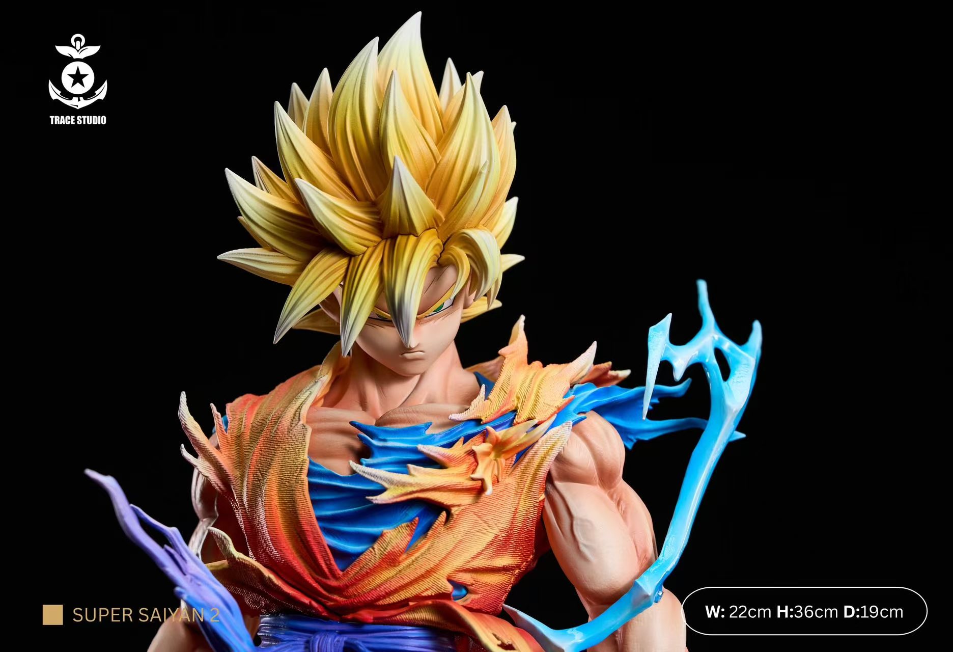Goku Super Saiyan 2 - Dragon Ball - TRACE Studio - Image 4
