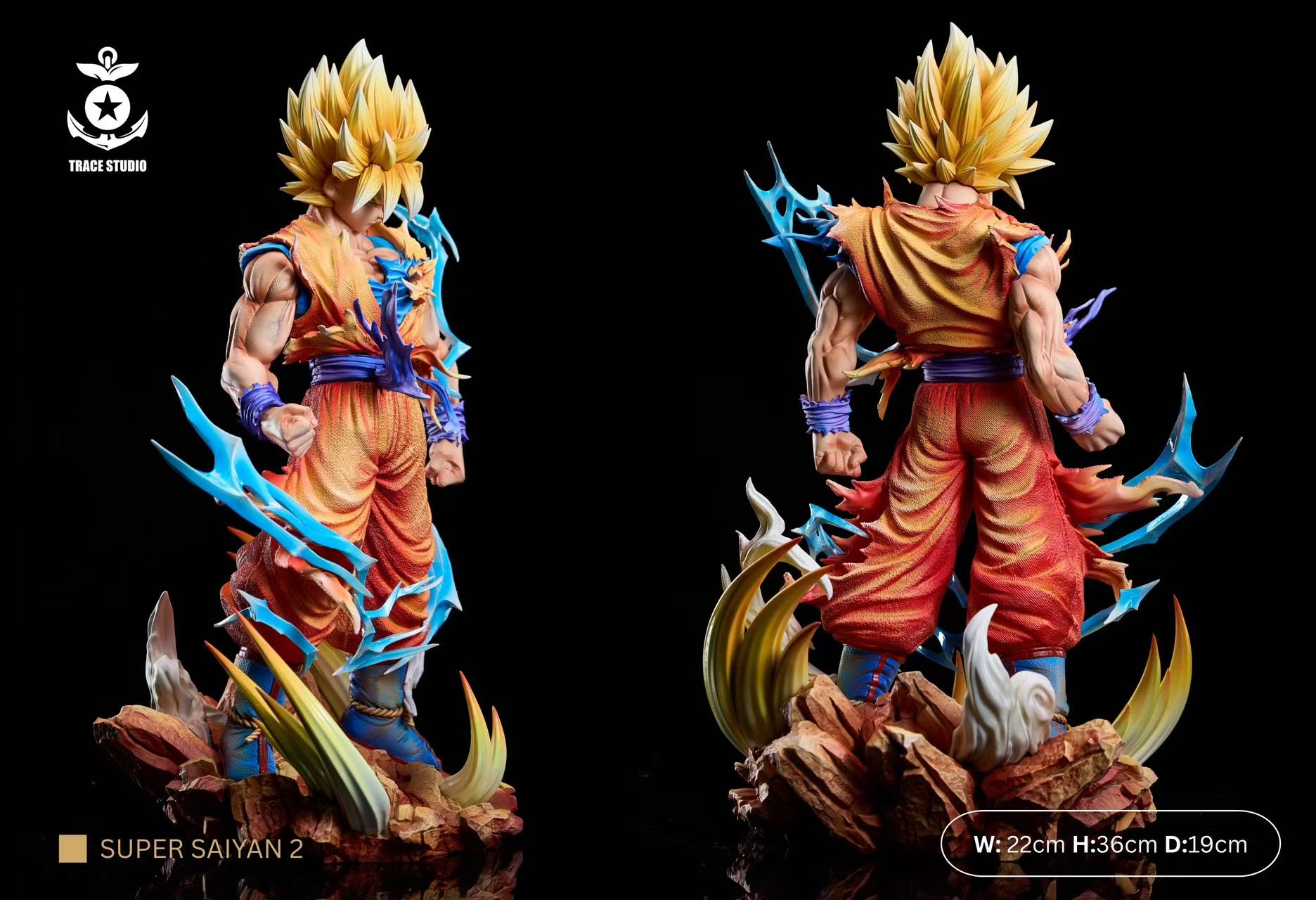 Goku Super Saiyan 2 - Dragon Ball - TRACE Studio - Image 6